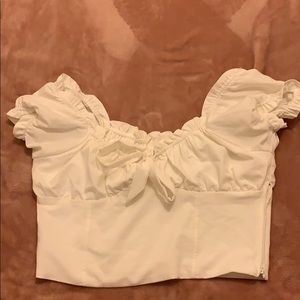 White blouse peasant